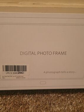 Digital Photo Frame - White